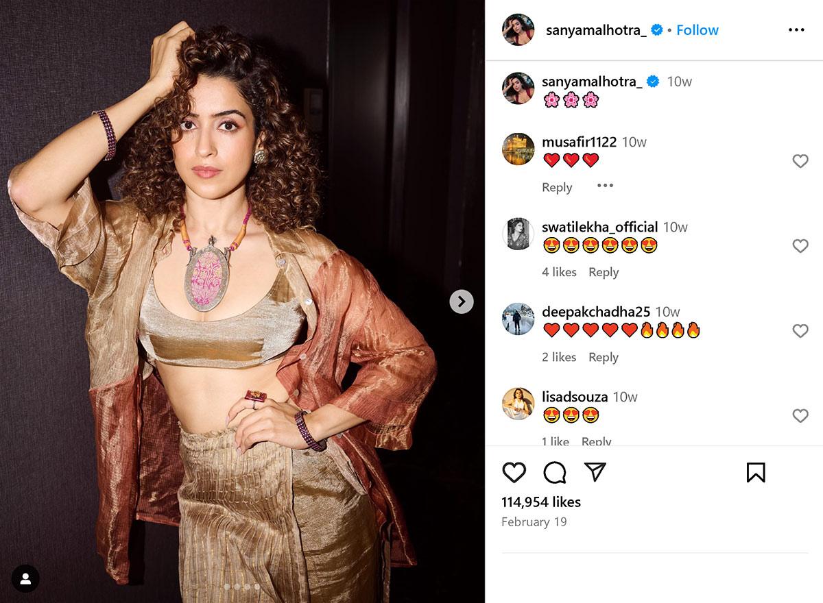 Sanya Malhotra