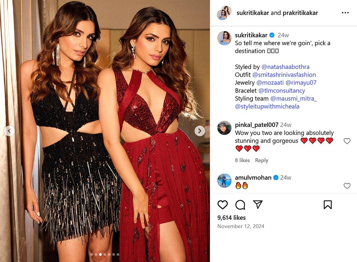 Sukriti and Prakriti Kakar