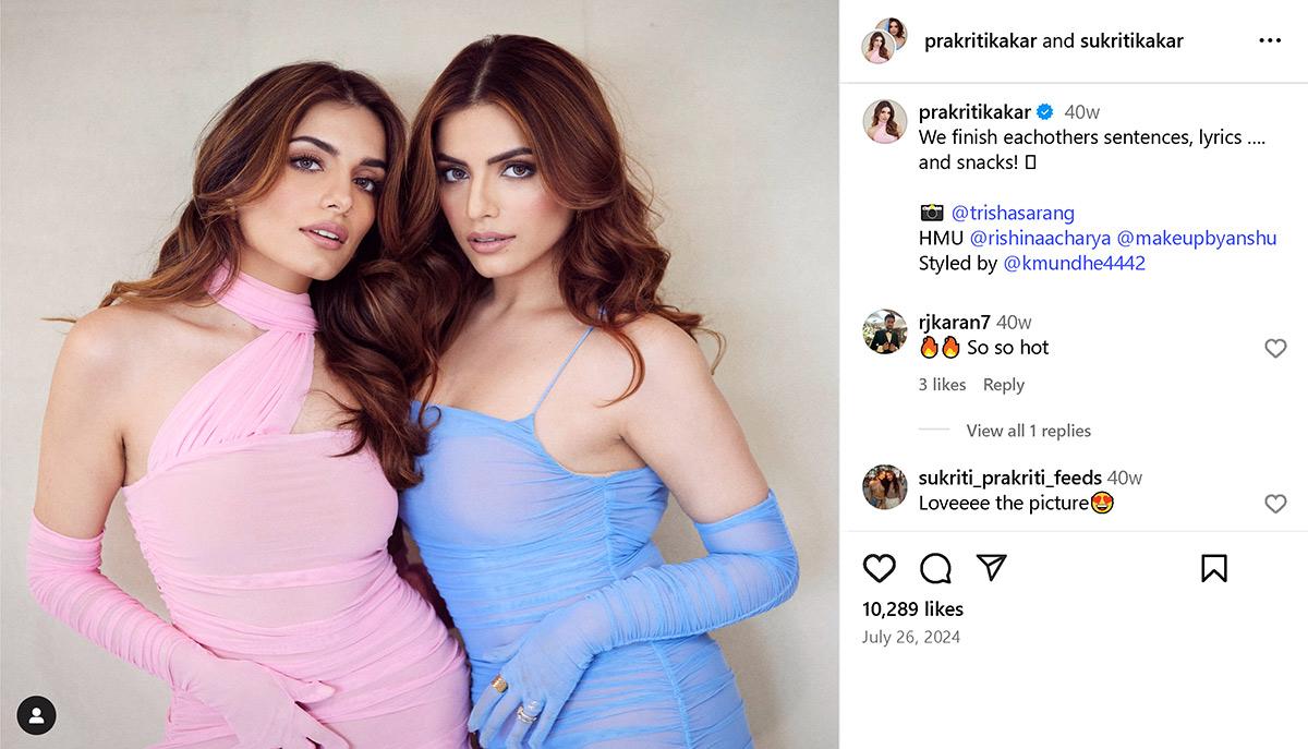 Sukriti and Prakriti Kakar