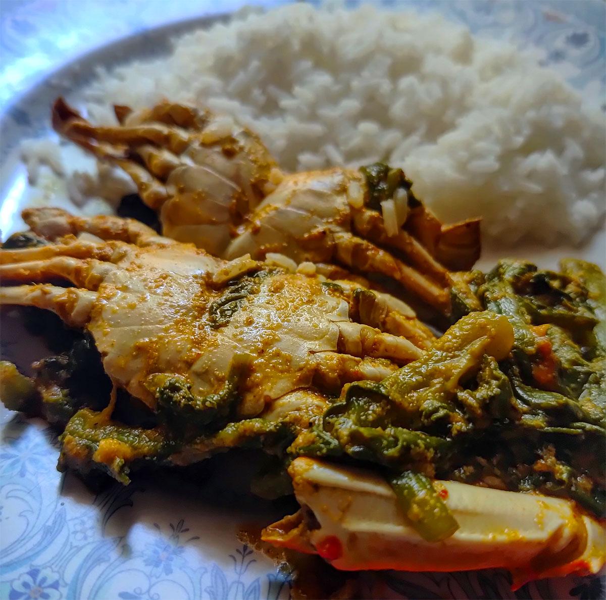 Mangalorean Crab Curry 