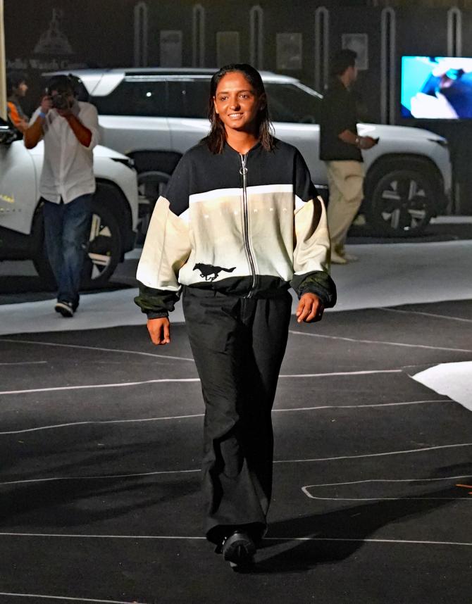 The Tata Sierra fashion show