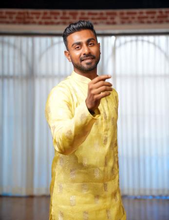 Noel Alexander, the choreographer of Malayalam song Kaantha