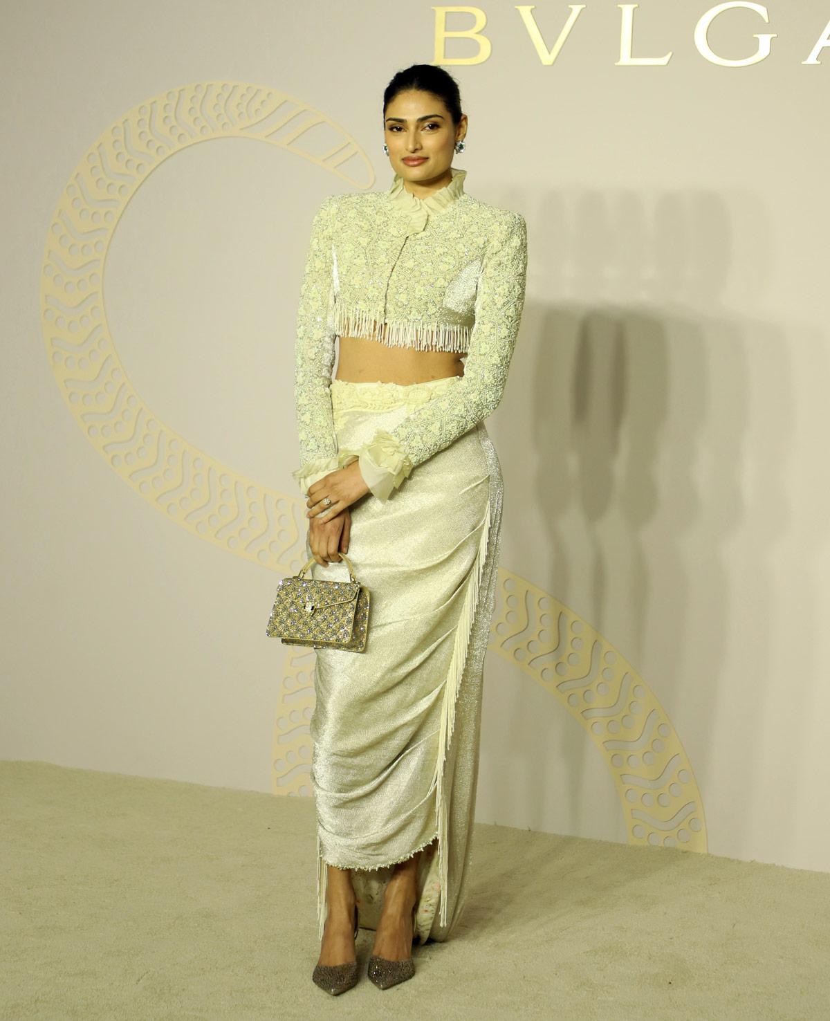 Athiya Shetty at Bvlgari 