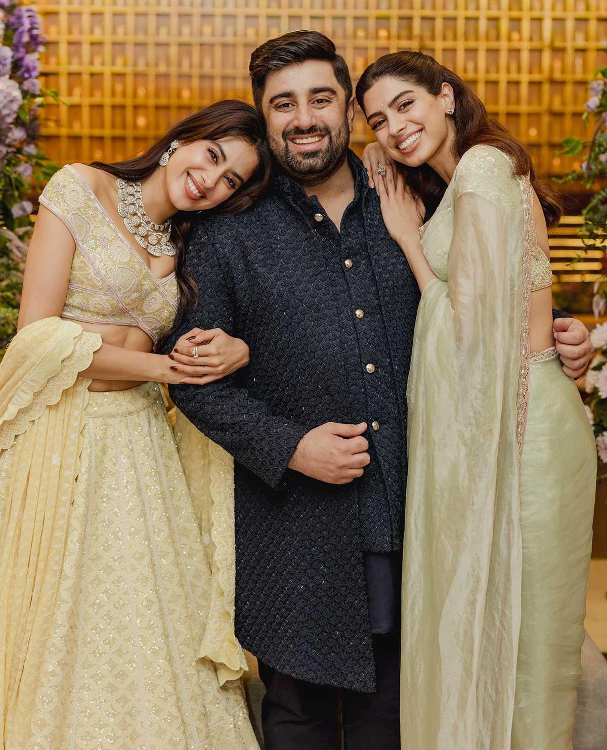 Anshula Kapoor's engagement