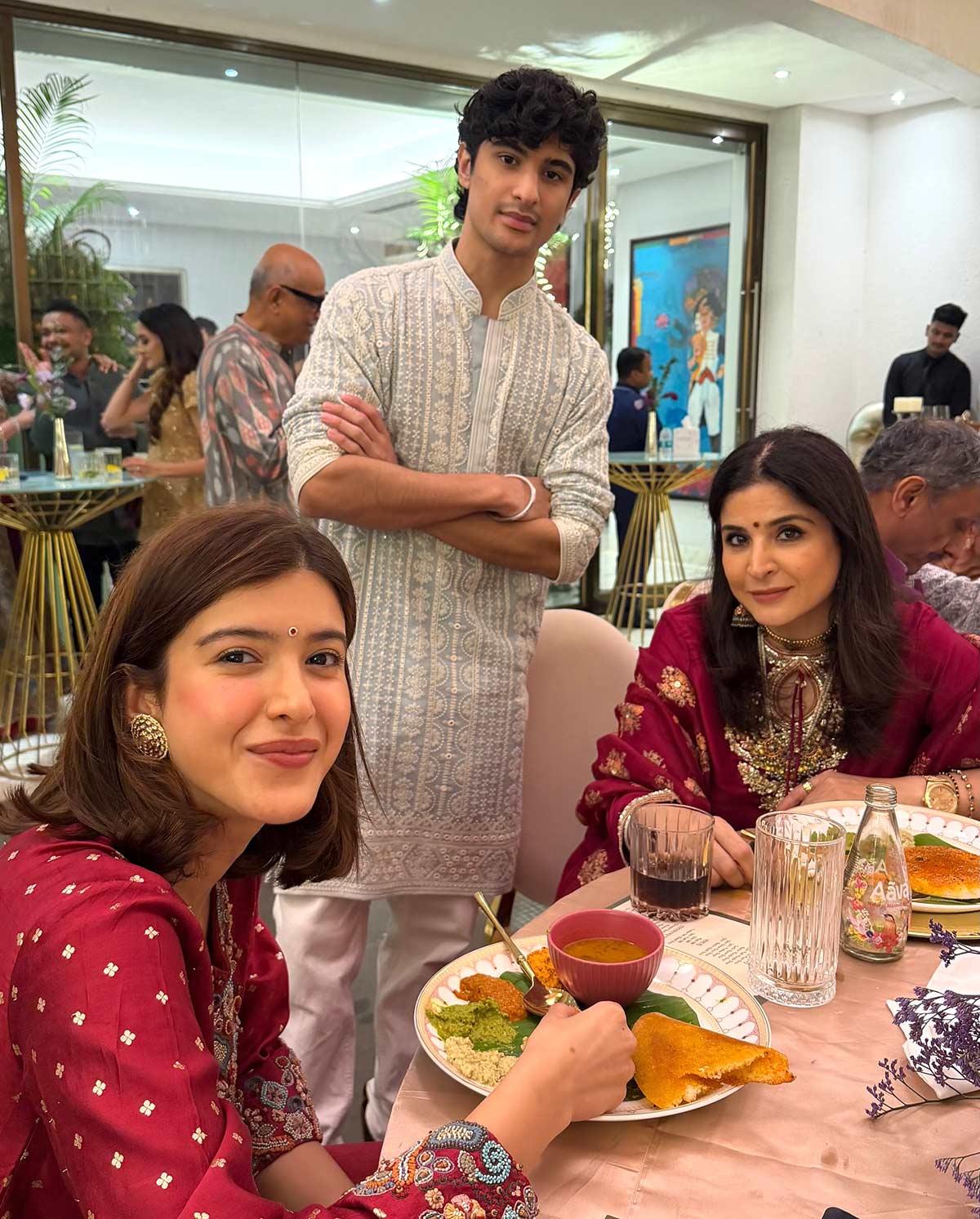 Anshula Kapoor's engagement