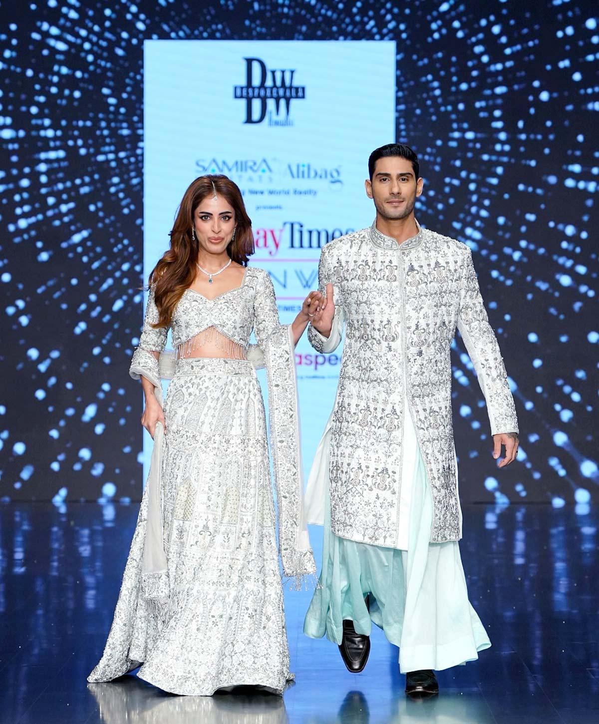 Prateik Patil & Priya Banerjee at Bombay Times Fashion Week