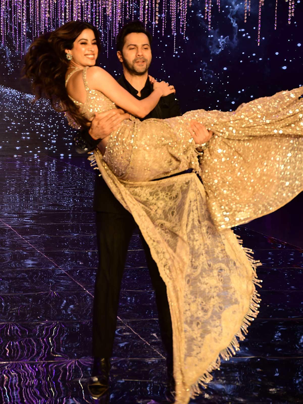 Janhvi Kapoor & Varun Dhawan at Bombay Times Fashion Week