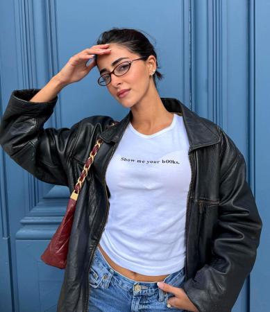 Ananya Panday at Paris