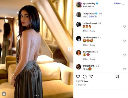 Rysa Panday at Paris