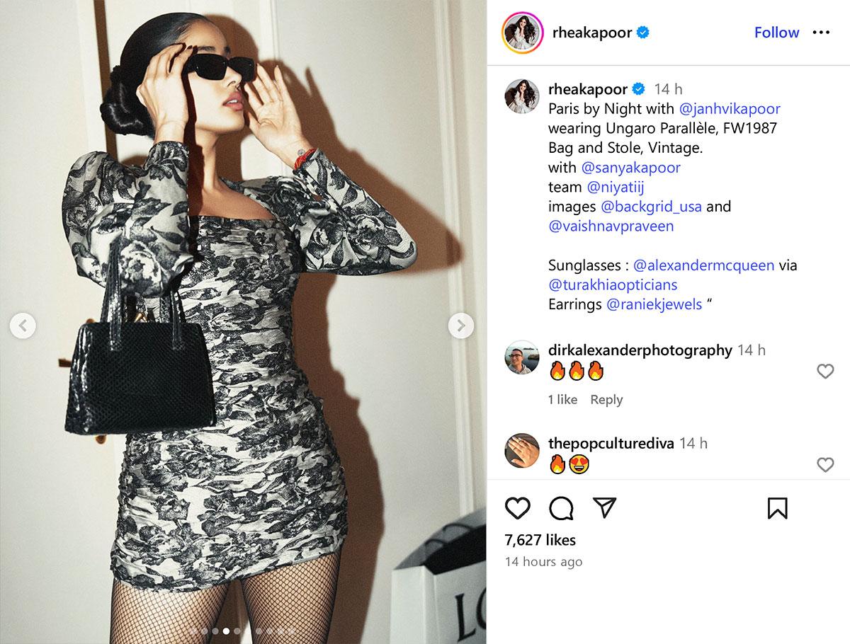 Janhvi Kapoor at Paris