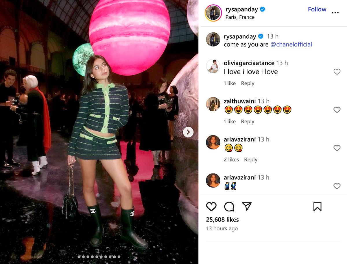 Rysa Panday at Paris