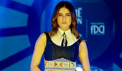 palak tiwari at lakme fashion week NIF global the runway