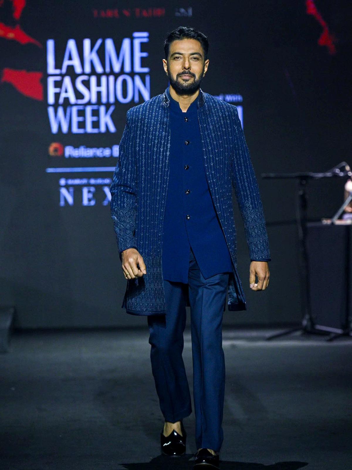 Ayush Mehra, Ranveer Brar, Suvir Saran walk for Tarun Tahiliani at LFW 2025 in Delhi