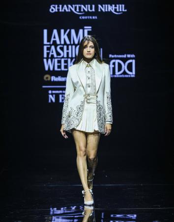 Shantnu and Nikhil presented Velora collection at the FDCI x Lakme Fashion Week 2025