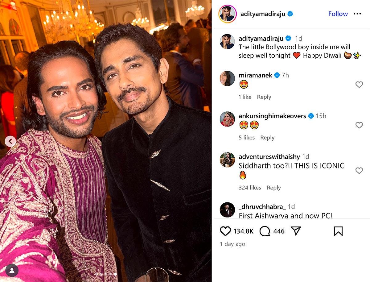 Priyanka Chopra, Bhumi, Nora, Karan Johar, Siddhart attend Diwali party in New York