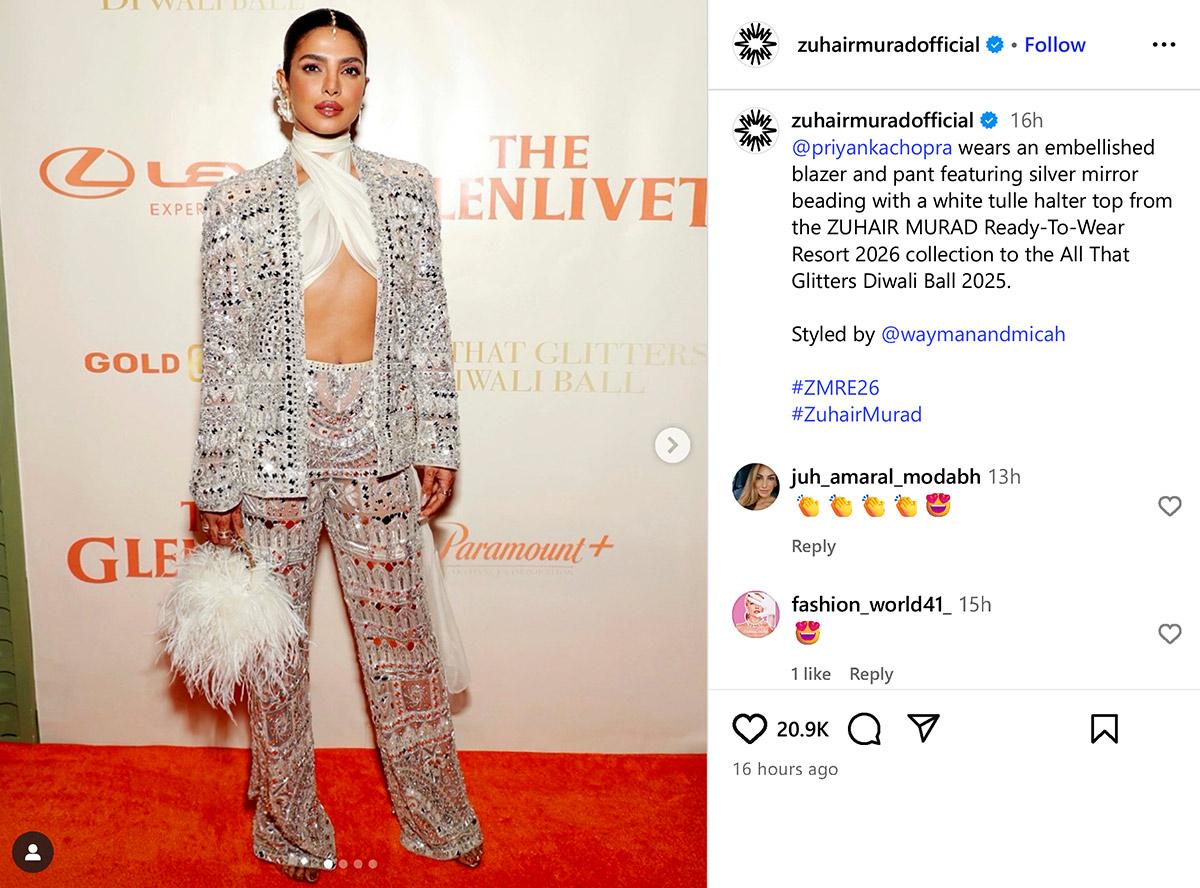 Priyanka Chopra, Bhumi, Nora, Karan Johar, Siddhart attend Diwali party in New York