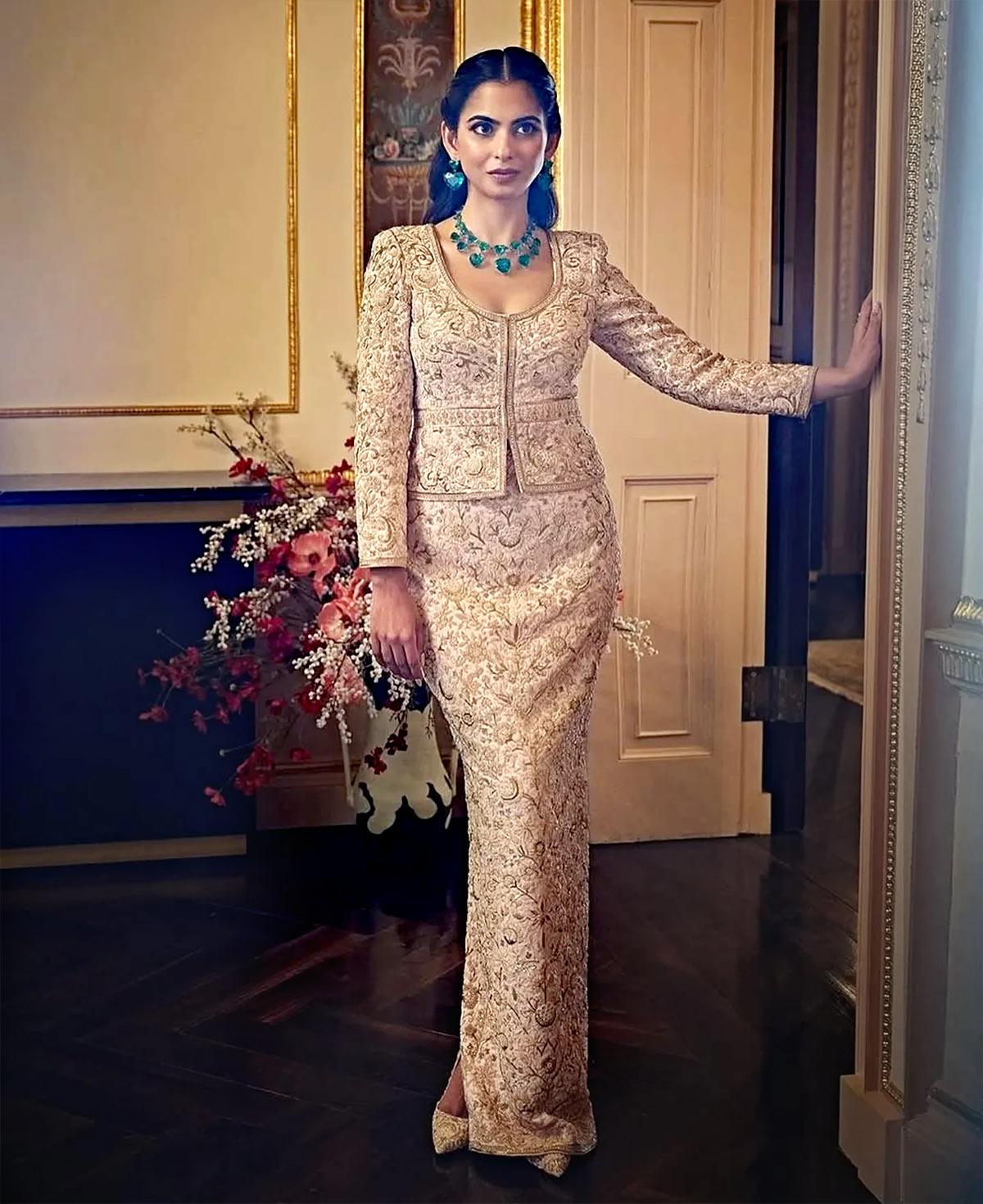 Isha Ambani at British Museum's Pink Ball in London