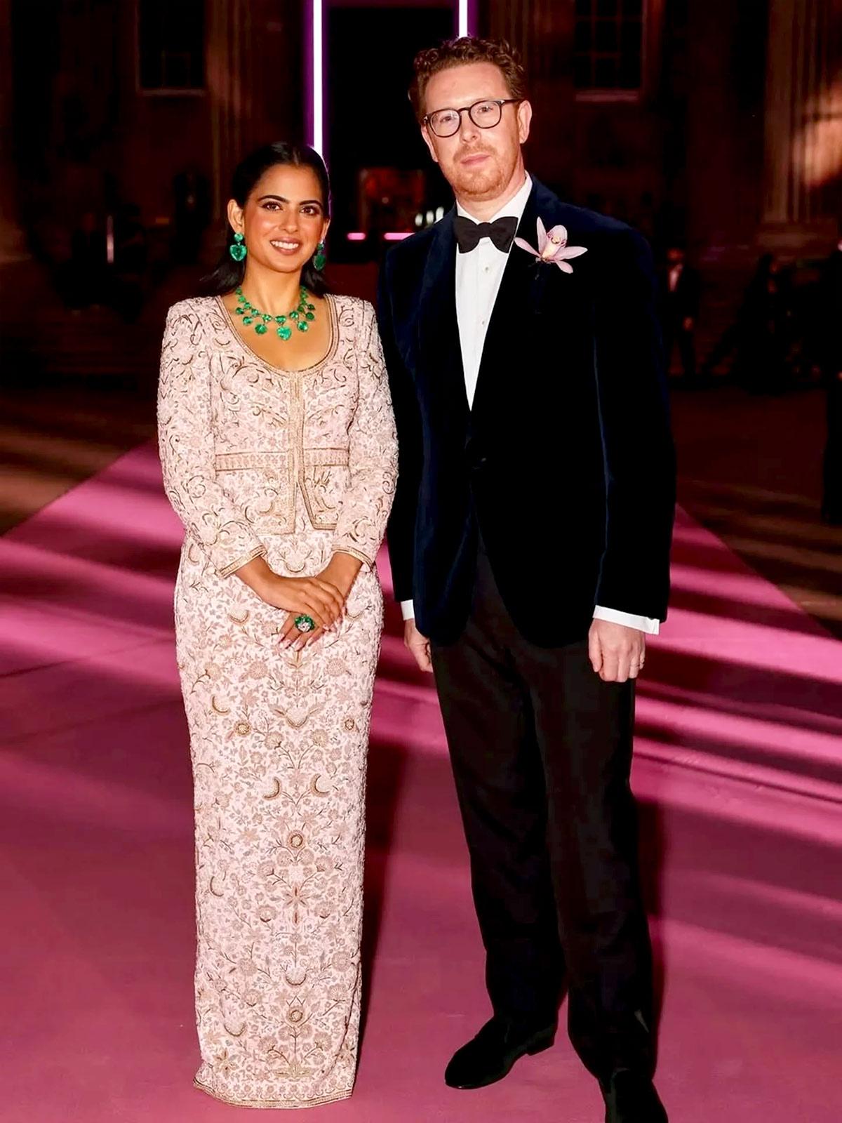 Isha Ambani at British Museum's Pink Ball in London