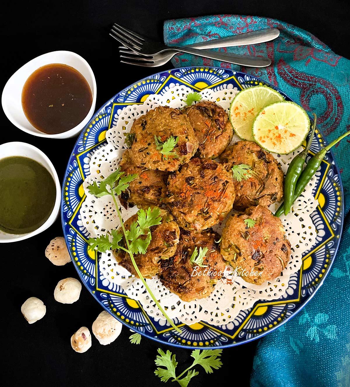 Makhana Millet Tikkis Makhana Millet Tikkis