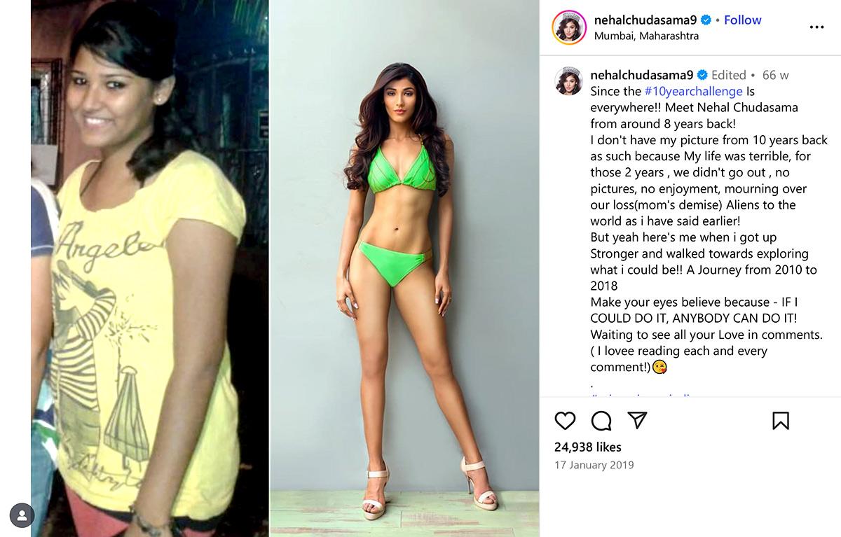 How Bigg Boss 19 contestant Nehal Chudasama lost 20 kg in 3 months