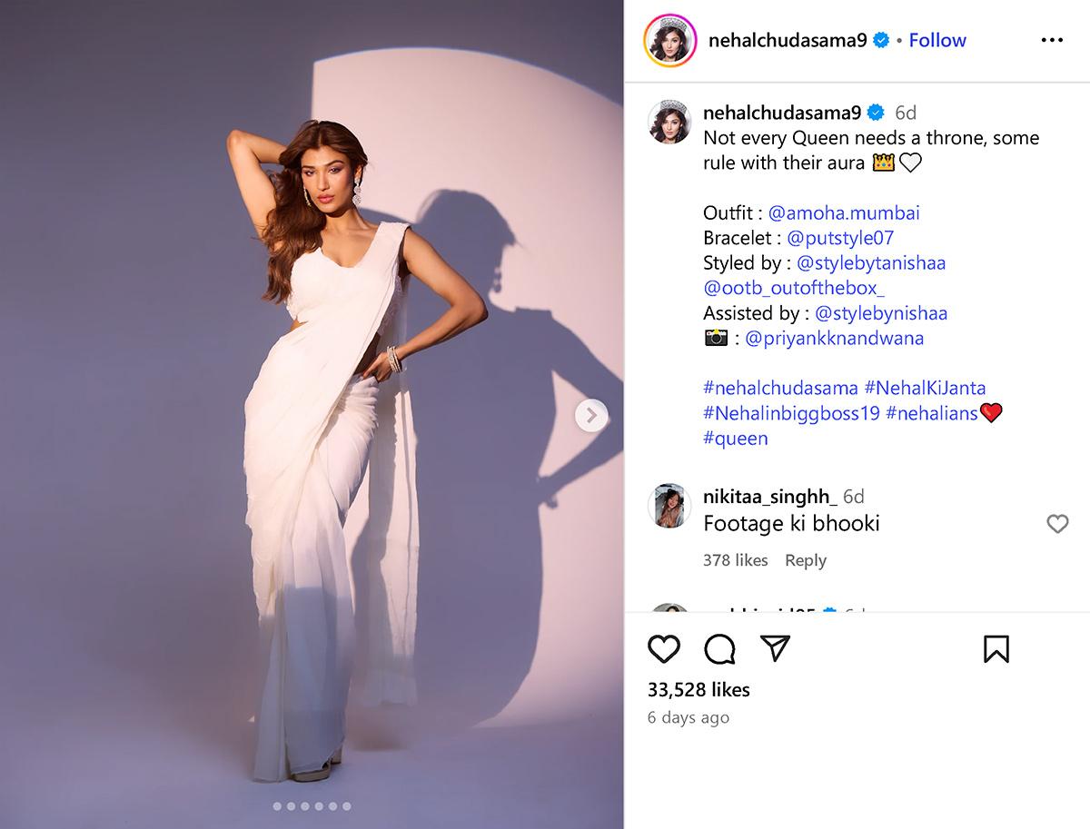 How Bigg Boss 19 contestant Nehal Chudasama lost 20 kg in 3 months