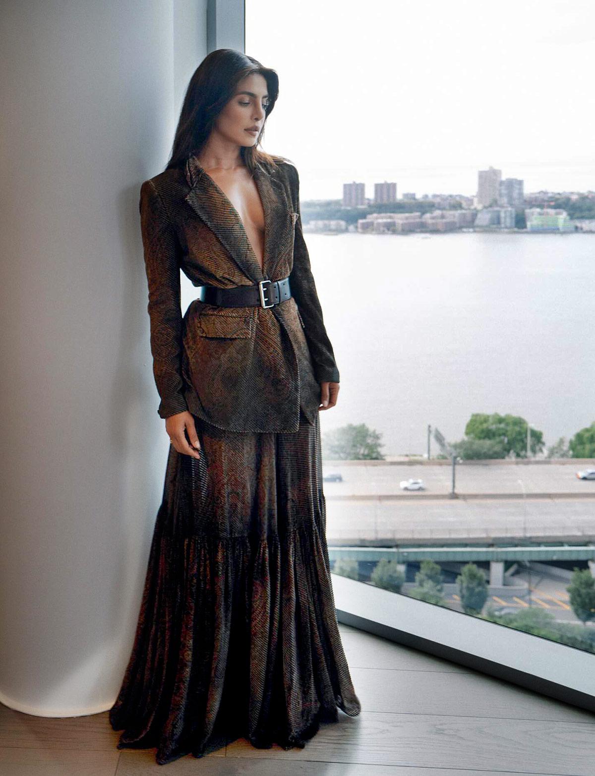 Priyanka Chopra and guests at Ralph Lauren show in New York