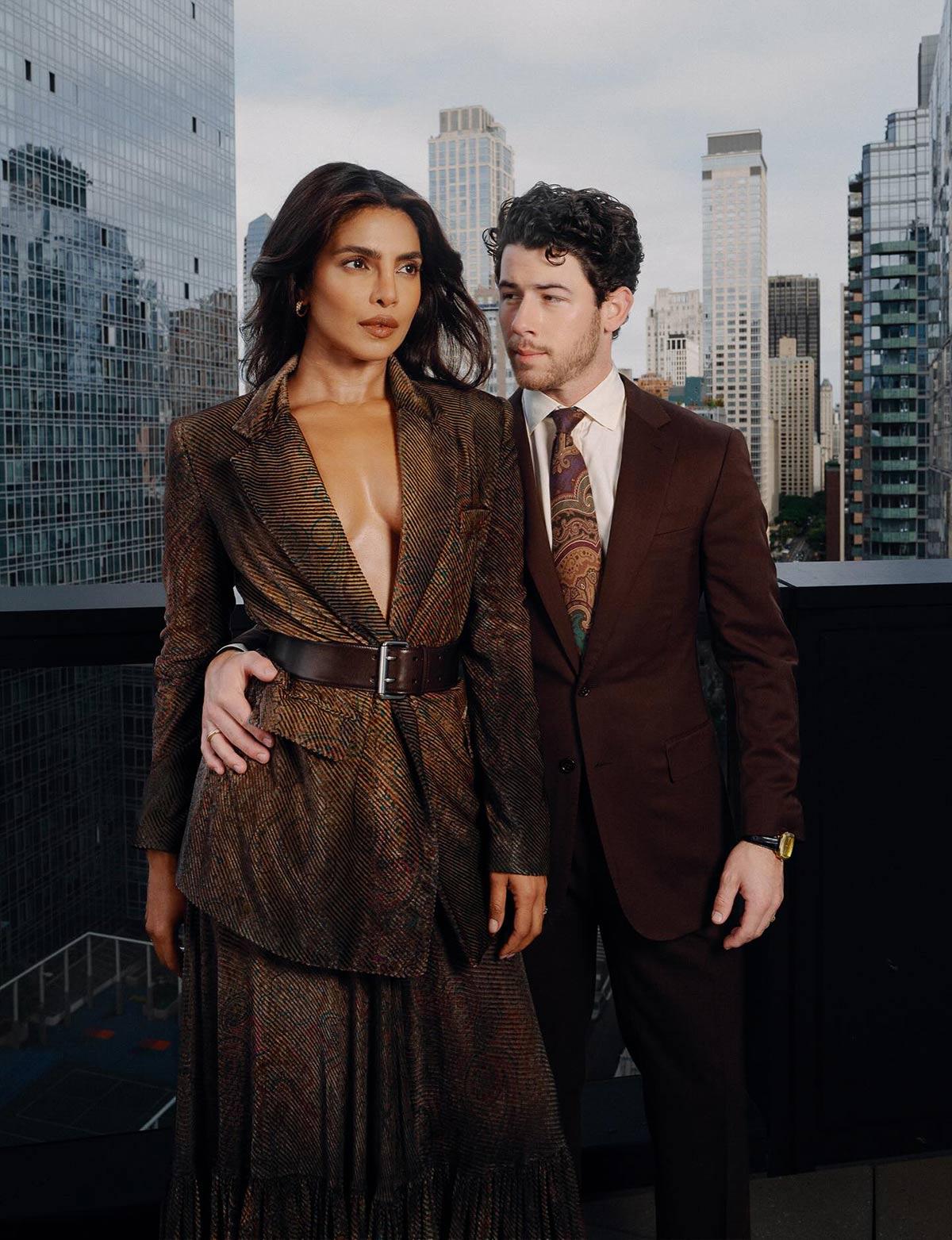 Priyanka Chopra and guests at Ralph Lauren show in New York