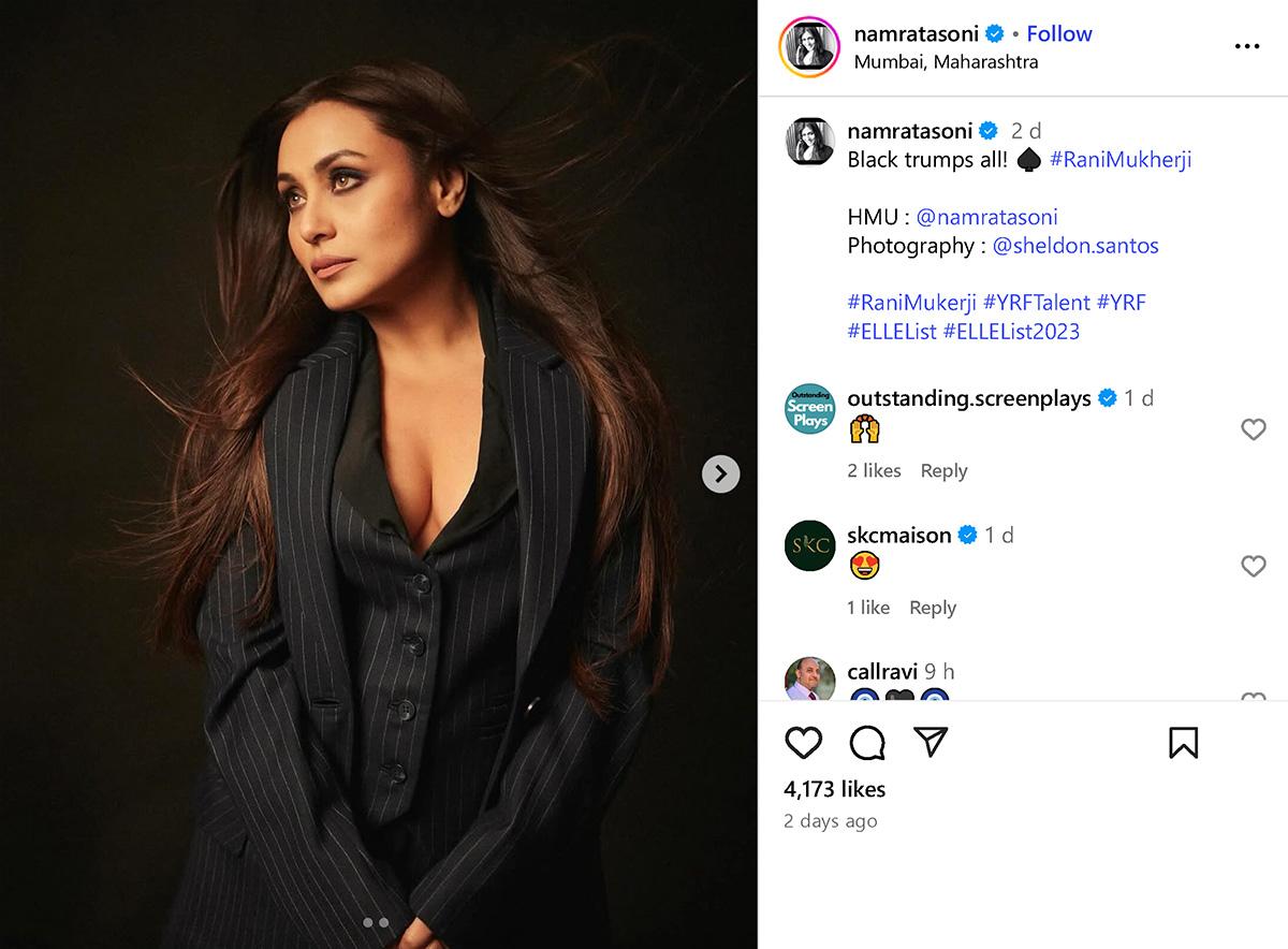 bold Indian celebs in black outfits