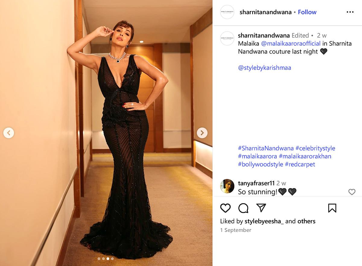 bold Indian celebs in black outfits