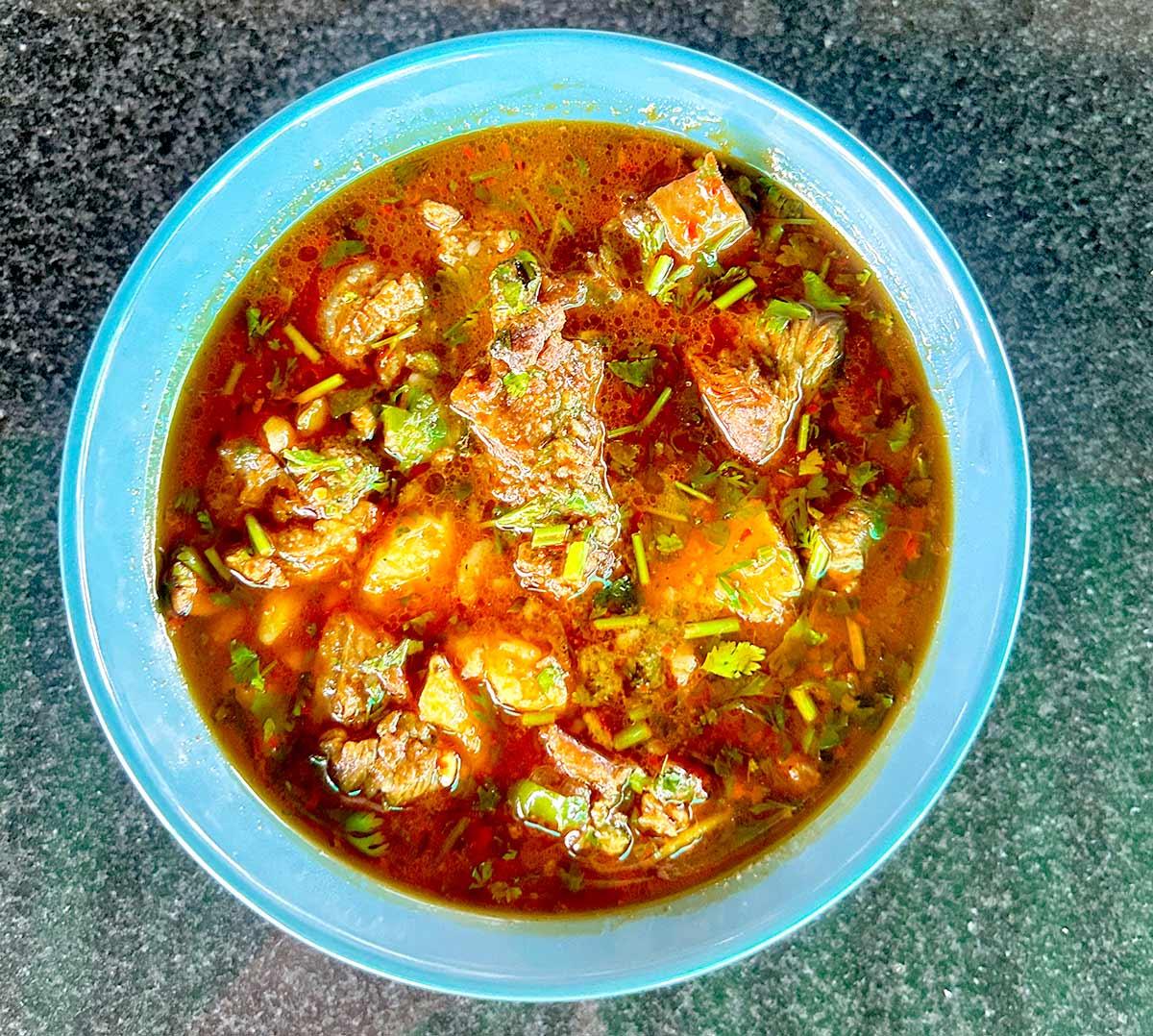 Buff Curry Mizo Style