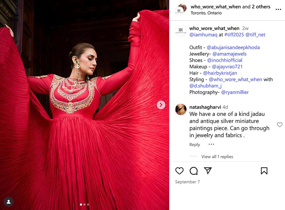 navratri day 2 : how to wear navratri red colour