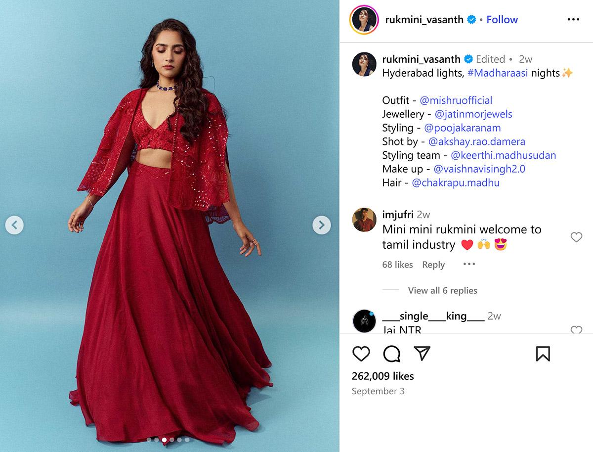 navratri day 2 : how to wear navratri red colour