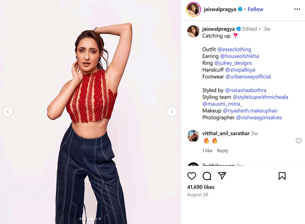 navratri day 2 : how to wear navratri red colour