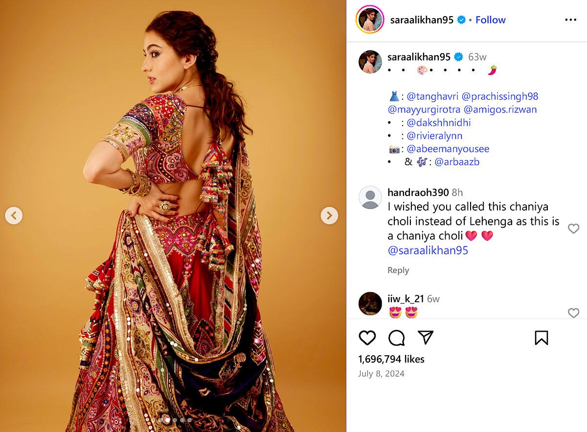 Sara Ali Khan is ready for Navratri