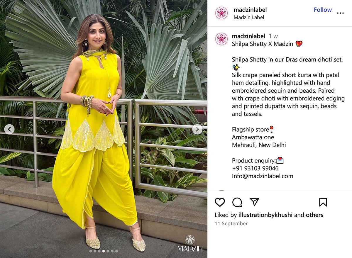 Navratri yellow day 4