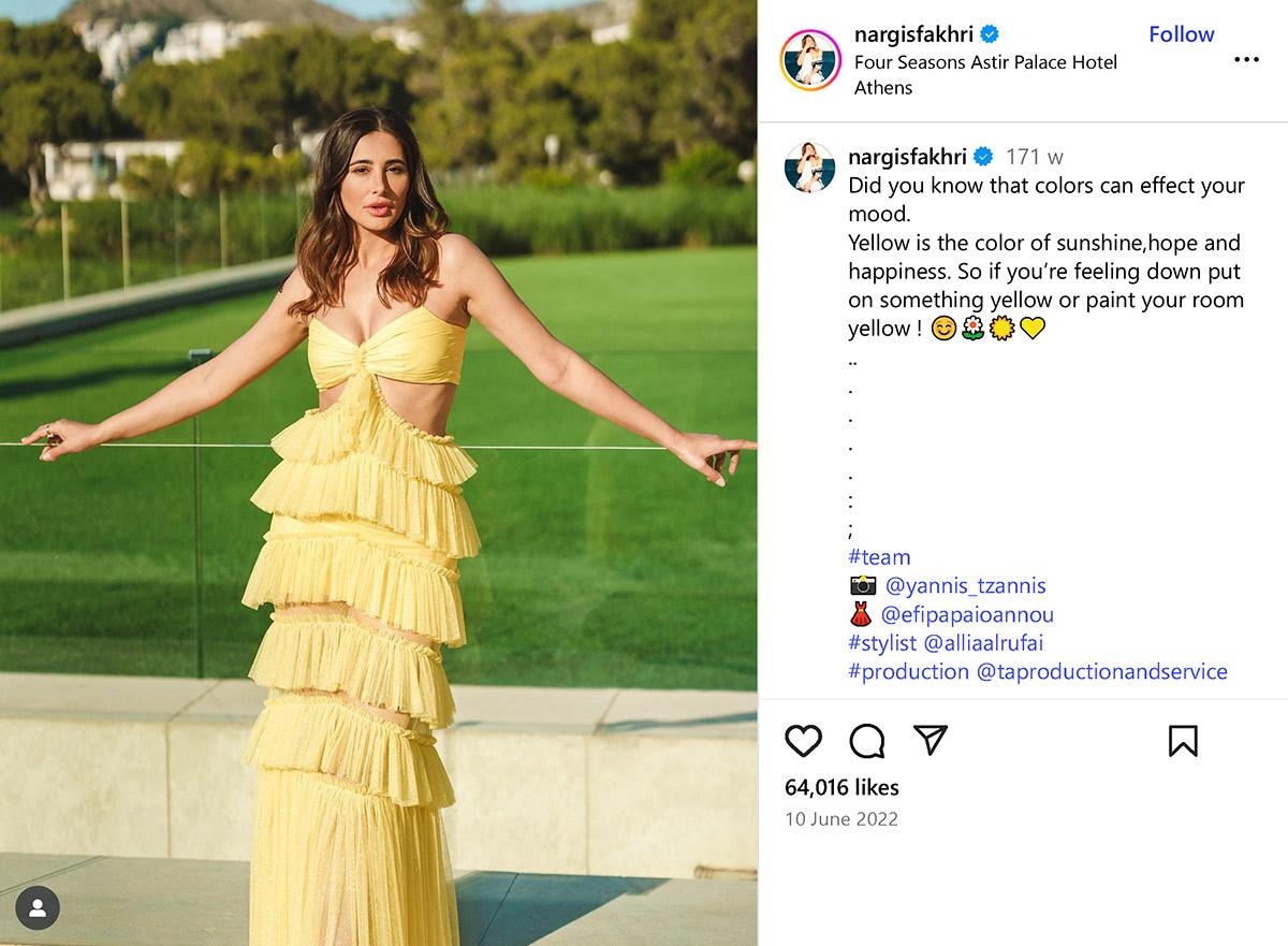 Navratri yellow day 4