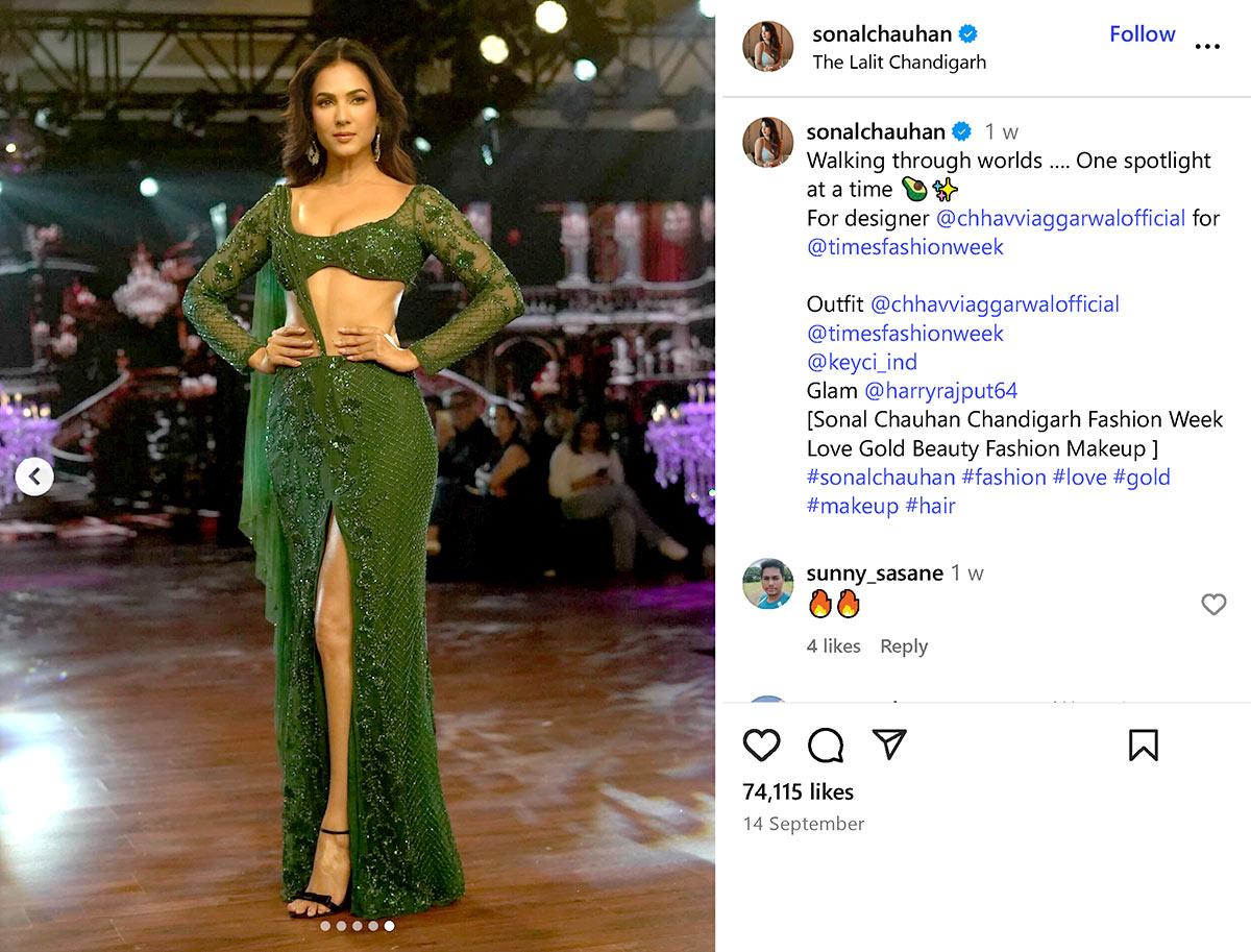 Navratri 2025 day five green colour