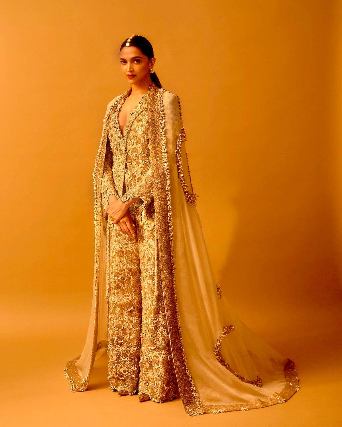 Deepika Padukone in Gold