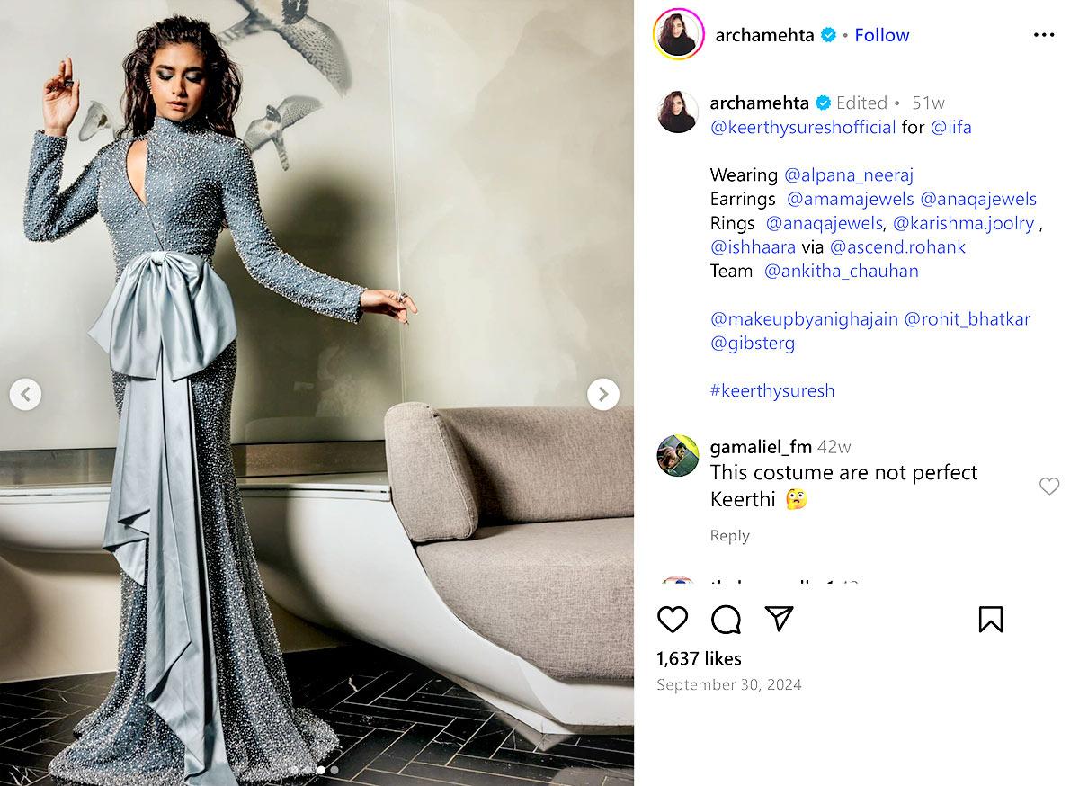 Navratri day 6, grey colour outfit ideas