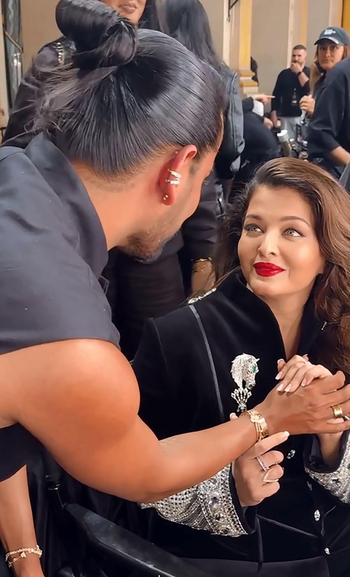 Aishwarya Rai at Paris Fashion Week