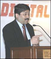 IT Minister Dayanidhi Maran. Photograph: Jewella C Miranda