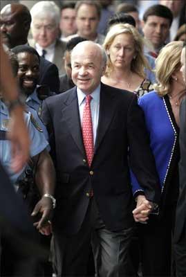 Former Enron chairman Kenneth Lay. Photograph: Dave Einsel/Getty Images