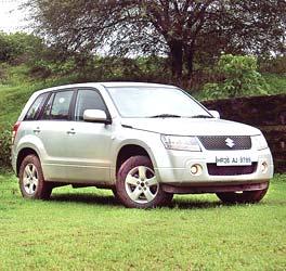 Suzuki Grand Vitara. Photograph, courtesy: Business Standard