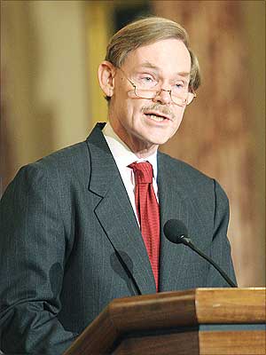 Former US Trade Representative Robert B Zoellick. Photograph: Karen Bleier/AFP/Getty Images