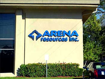 Arena bets big on oil & gas.