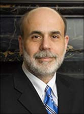 Ben Bernanke, former chairman of the US Federal Reserve Board 