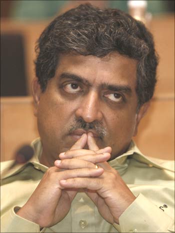 Nandan Nilekani, former co-chairman of Infosys Technologies and chairman of Unique Identification Database Authority of India.