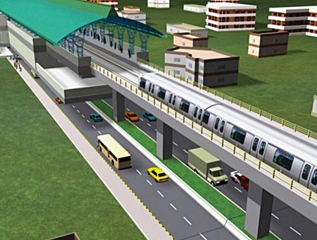 The Hyderabad Metro plan