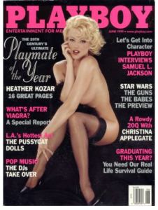 Playboy magazine cover