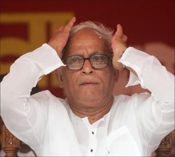 Buddhadeb Bhattacharjee, chief minister of West Bengal.